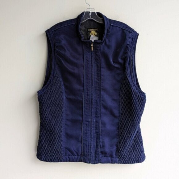 Descente Jackets & Blazers - Descente blue winter vest